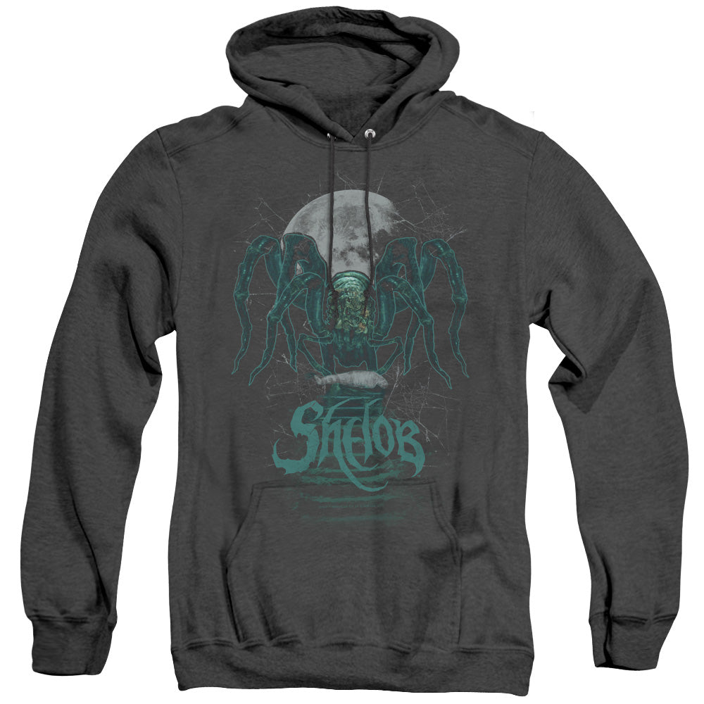 Lord Of The Rings Shelob Mens Heather Hoodie Black Officially Licensed