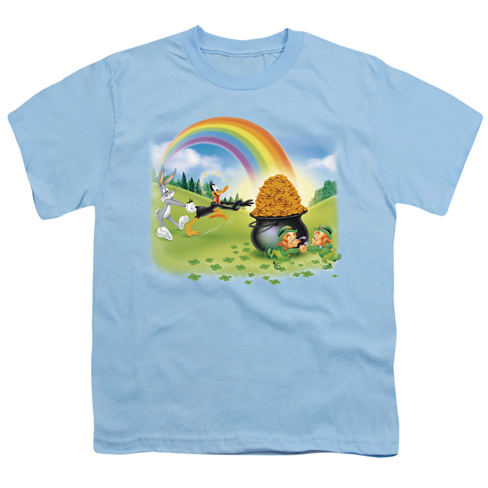 Looney Tunes Mine Mine Mine Kids Youth T Shirt Light Blue
