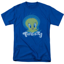 Load image into Gallery viewer, Looney Tunes Tweety Swirl Mens T Shirt Royal Blue