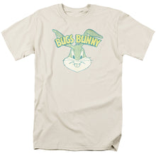 Load image into Gallery viewer, Looney Tunes Bugs Head Mens T Shirt Cream