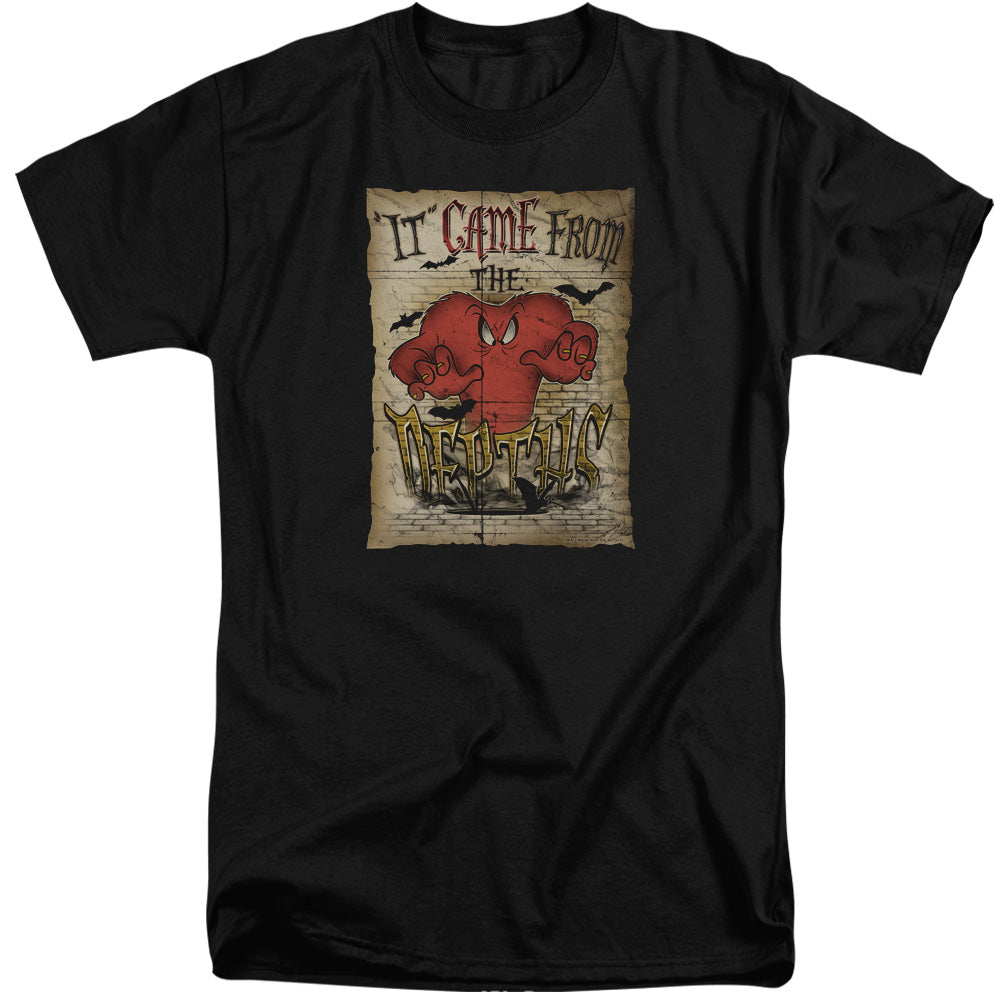 Looney Tunes the Depths Mens Tall T Shirt Black
