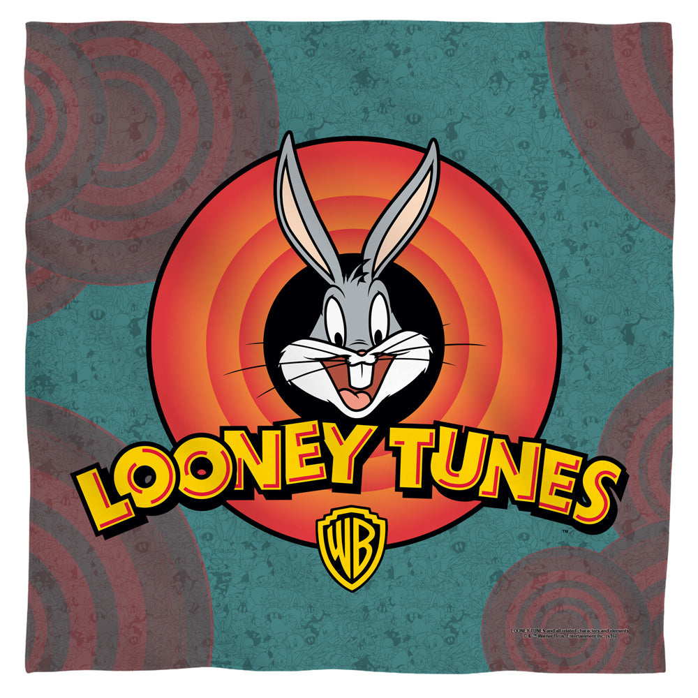 Looney Logo Bugs Bunny Looney Tunes Bandana Officially Licensed