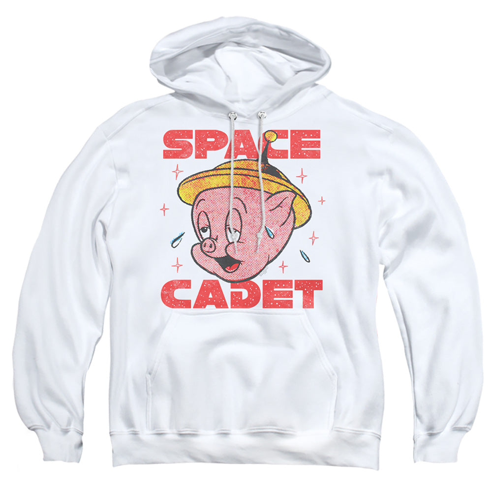 Looney Tunes Space Ghost Mens Hoodie White Officially Licensed