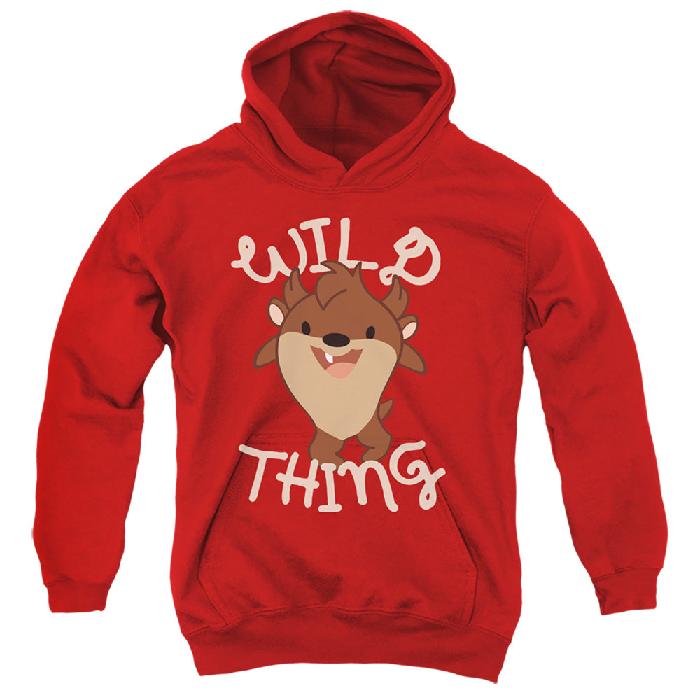 Looney Tunes Wild Thing Kid Kids Youth Hoodie Red
