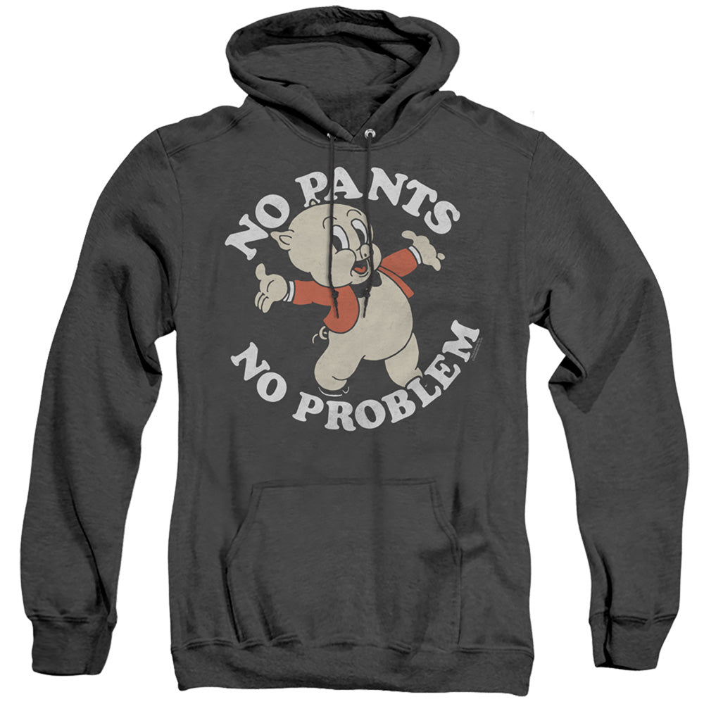 Looney Tunes No Pants Mens Heather Hoodie Black Officially Licensed