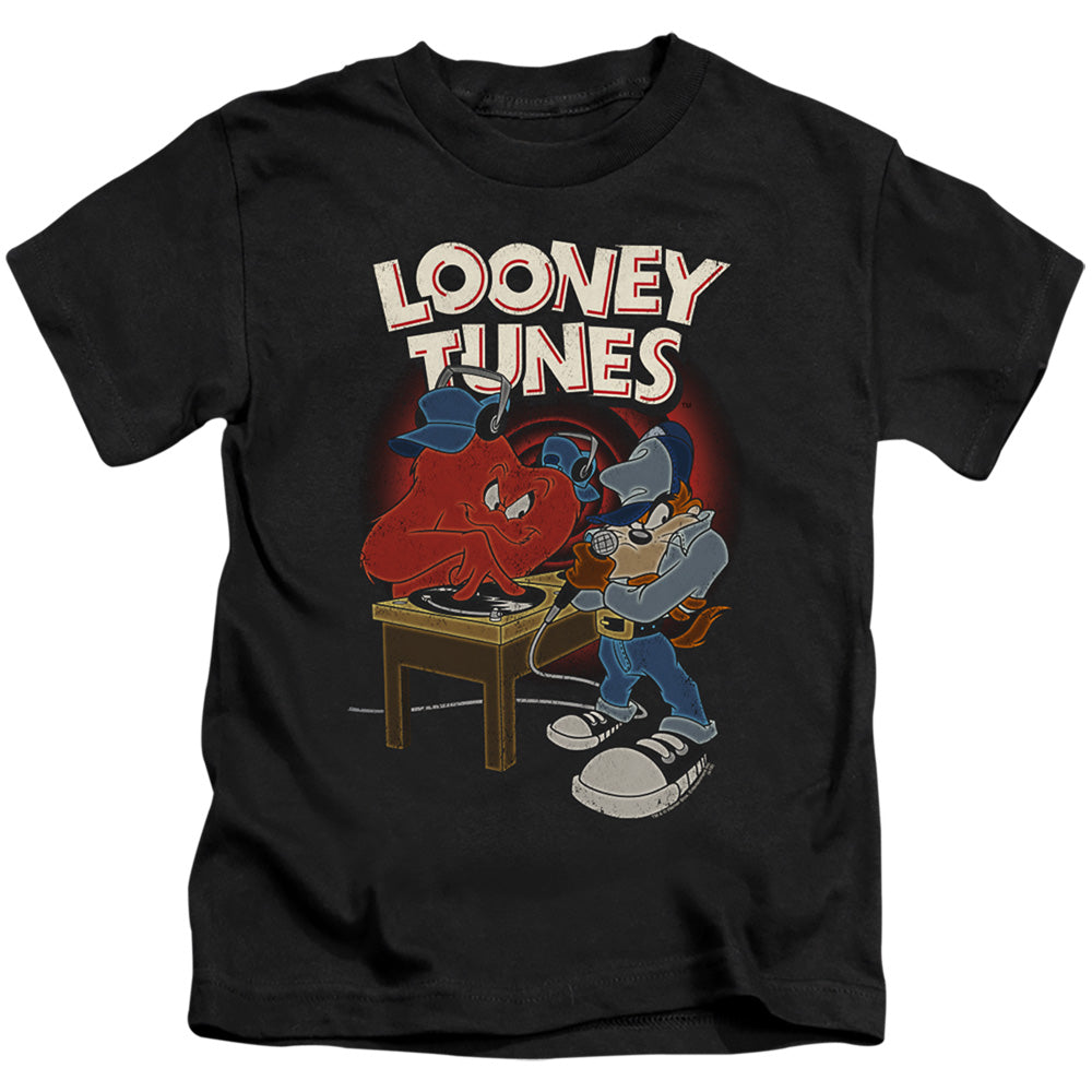 Looney Tunes Dj Looney Tunes Juvenile Kids Youth T Shirt Black