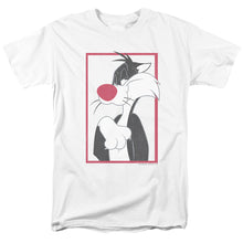 Load image into Gallery viewer, Looney Tunes Sylvester Mens T Shirt White