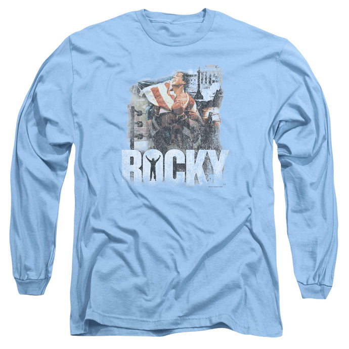 Rocky The Champion Mens Long Sleeve Shirt Carolina Blue