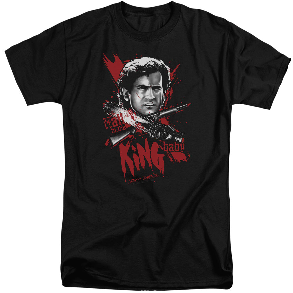 Army Of Darkness Hail To The King Mens Tall T Shirt Black