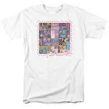 Load image into Gallery viewer, Pink Panther Vintage Titles Mens T Shirt White