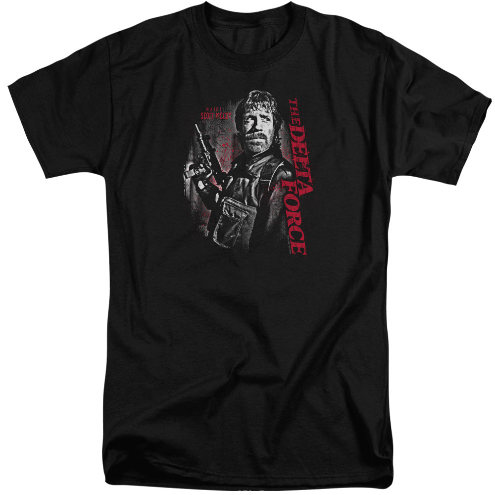 Delta Force Black Ops Mens Tall T Shirt Black