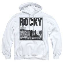 Load image into Gallery viewer, Rocky Top Of The Stairs Mens Hoodie White