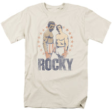 Load image into Gallery viewer, Rocky Creed And Balboa Mens T Shirt Cream