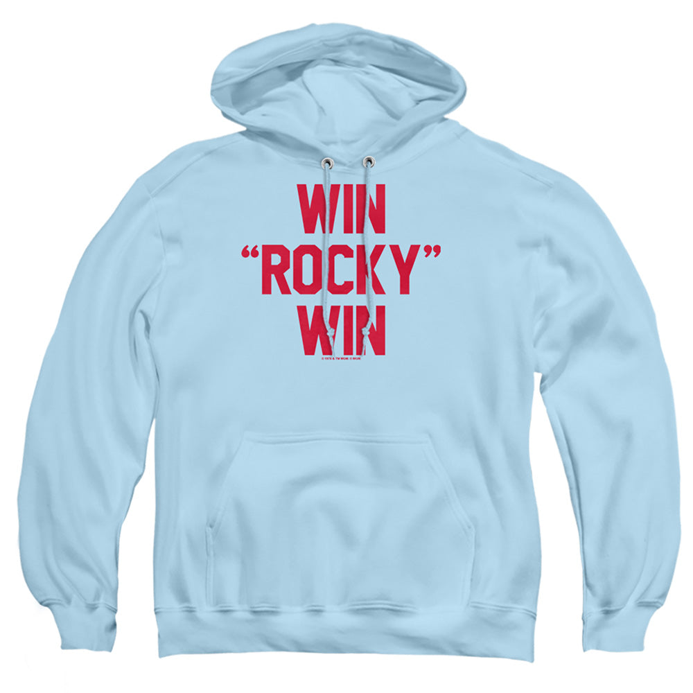 Rocky Win Rocky Win Mens Hoodie Light Blue Officially Licensed