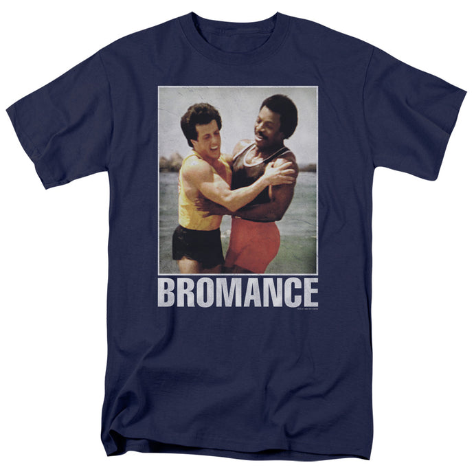 Rocky Bromance Mens T Shirt Navy Blue