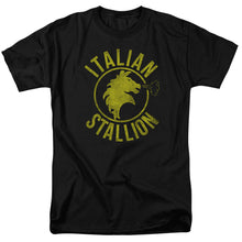 Load image into Gallery viewer, Rocky Italian Stallion Horse Mens T Shirt Black