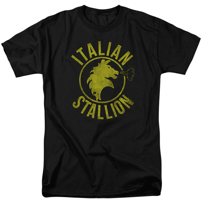 Rocky Italian Stallion Horse Mens T Shirt Black