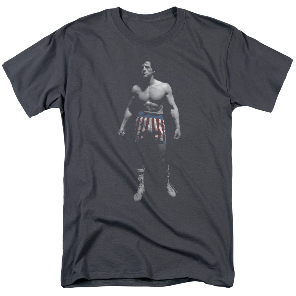 Rocky Stand Alone Mens T Shirt Charcoal Officially Licensed