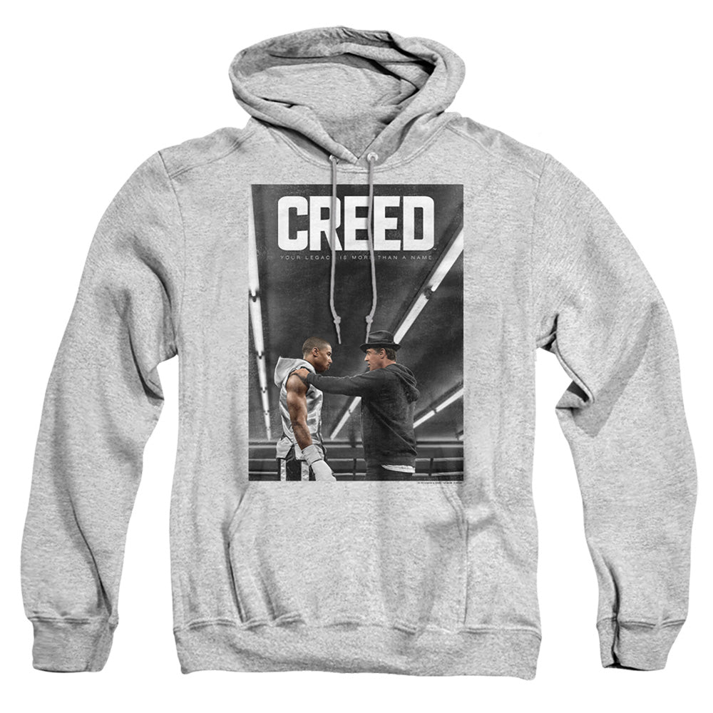 Creed Poster Mens Hoodie Athletic Heather Officially Licensed