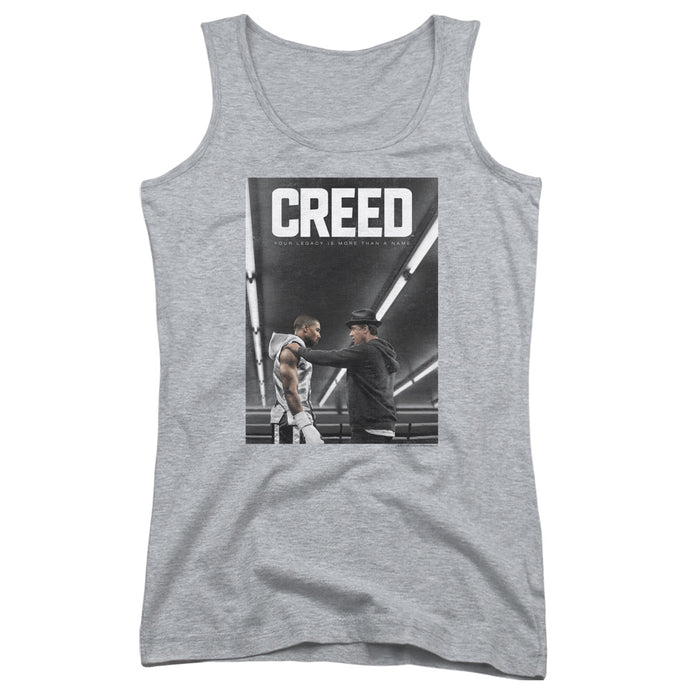 Creed Poster Womens Tank Top Shirt Athletic Heather