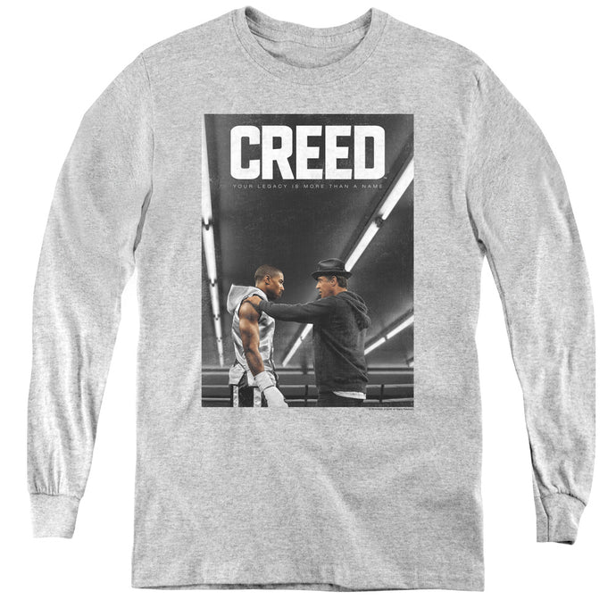 Creed Poster Long Sleeve Kids Youth T Shirt Athletic Heather