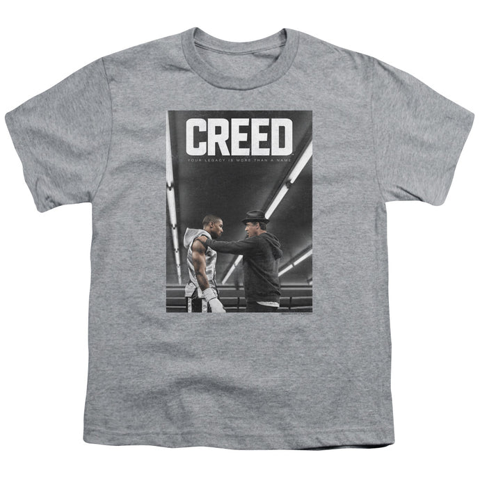 Creed Poster Kids Youth T Shirt Athletic Heather