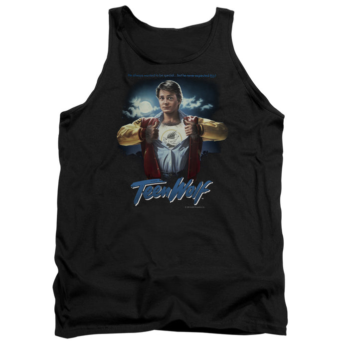 Teen Wolf Poster Mens Tank Top Shirt Black