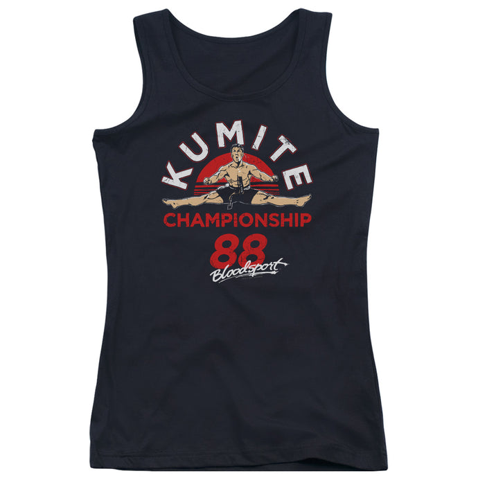 Bloodsport Championship 88 Womens Tank Top Shirt Black
