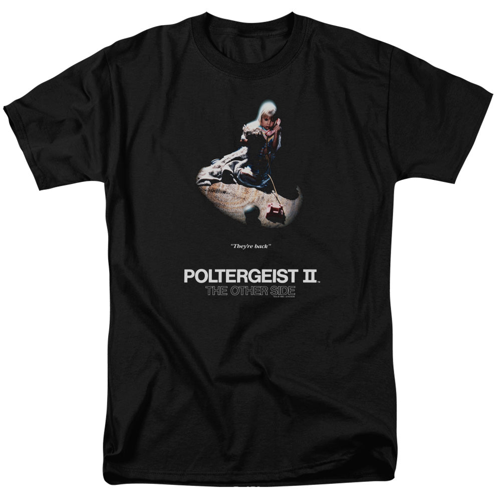 Poltergeist Ii Poster Mens T Shirt Black Officially Licensed