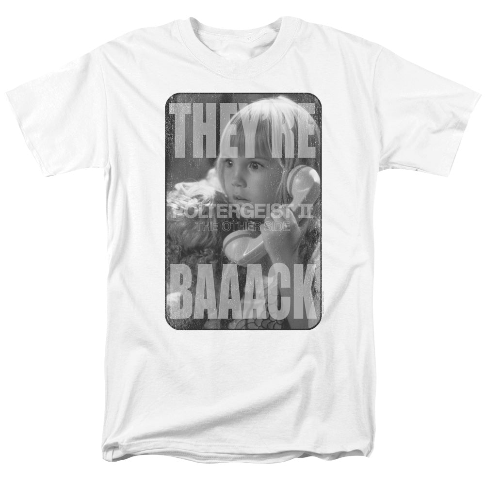 Poltergeist II The Other Side Logo Mens T Shirt White