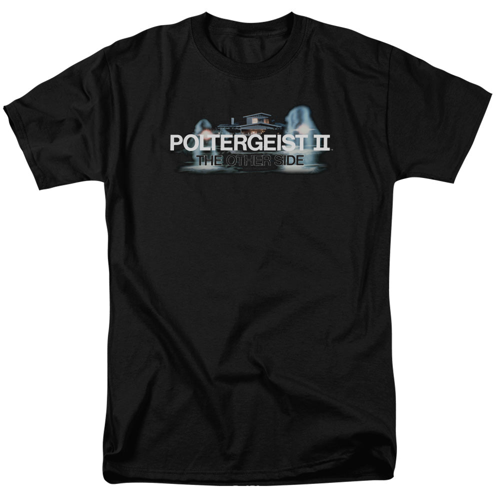 Poltergeist Ii Logo Mens T Shirt Black Officially Licensed
