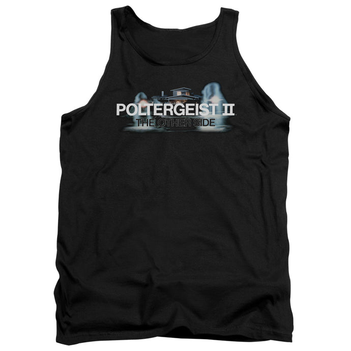 Poltergeist II The Other Side Logo Mens Tank Top Shirt Black
