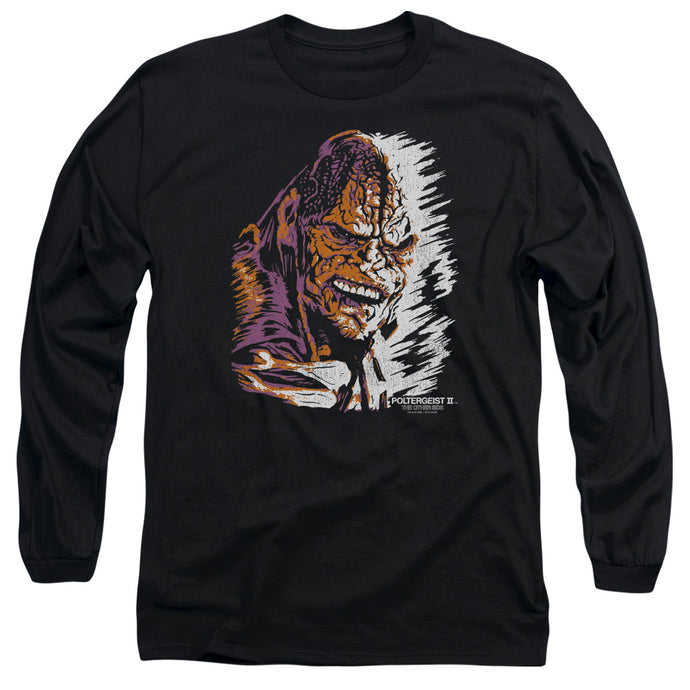 Poltergeist II The Other Side Kane Worm Mens Long Sleeve Shirt Black