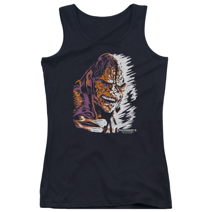 Poltergeist II The Other Side Kane Worm Womens Tank Top Shirt Black