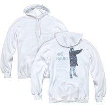 Load image into Gallery viewer, Fargo This Is A True Story Back Print Zipper Mens Hoodie White