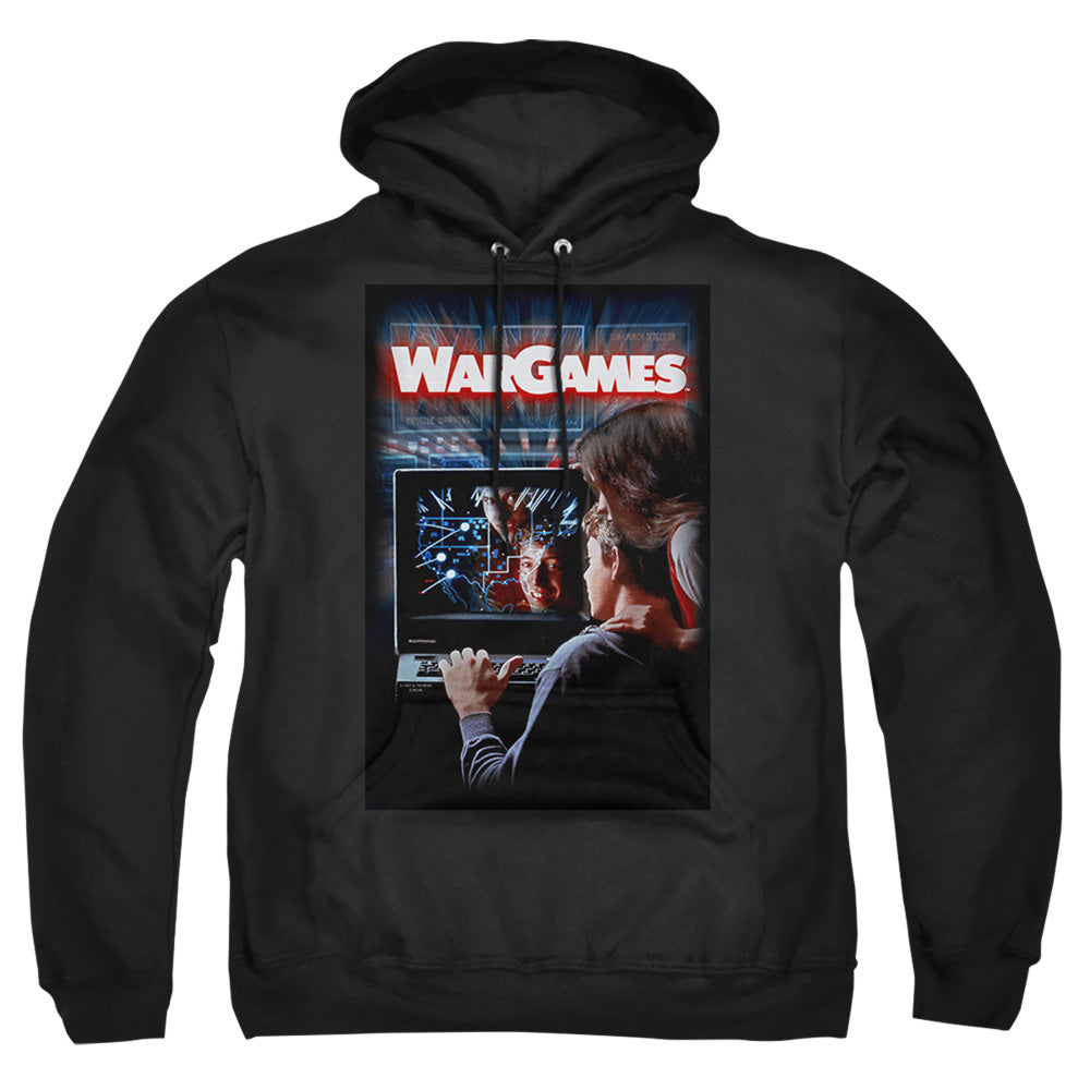 Wargames Poster Mens Hoodie Black Officially Licensed