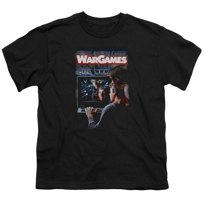 Wargames Poster Kids Youth T Shirt Black