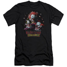 Load image into Gallery viewer, Killer Klowns From Outer Space Killer Klowns Premium Bella Canvas Slim Fit Mens T Shirt Black