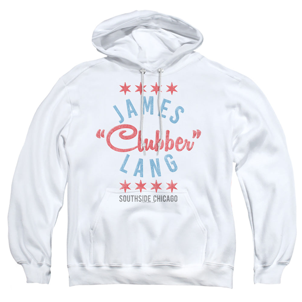 Rocky Iii Clubber Mens Hoodie White Officially Licensed