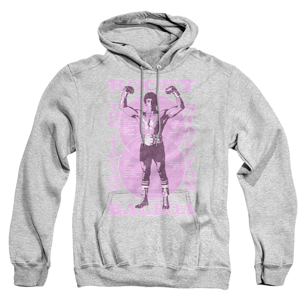 Rocky Gun Show Mens Hoodie Athletic Heather Officially Licensed