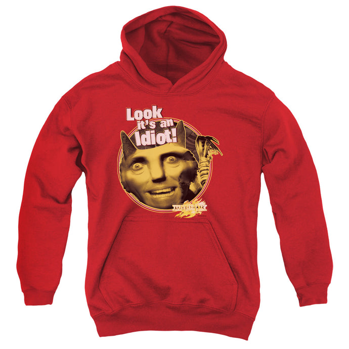 Mirrormask Riddle Me This Kids Youth Hoodie Red