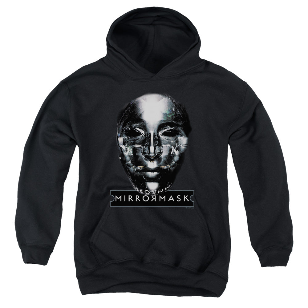 Mirrormask Mask Kids Youth Hoodie Black