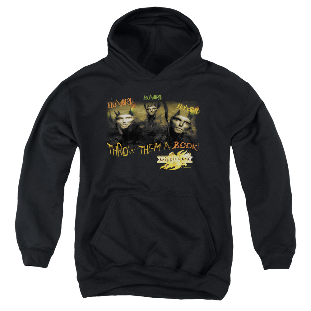 Mirrormask Hungry Kids Youth Hoodie Black