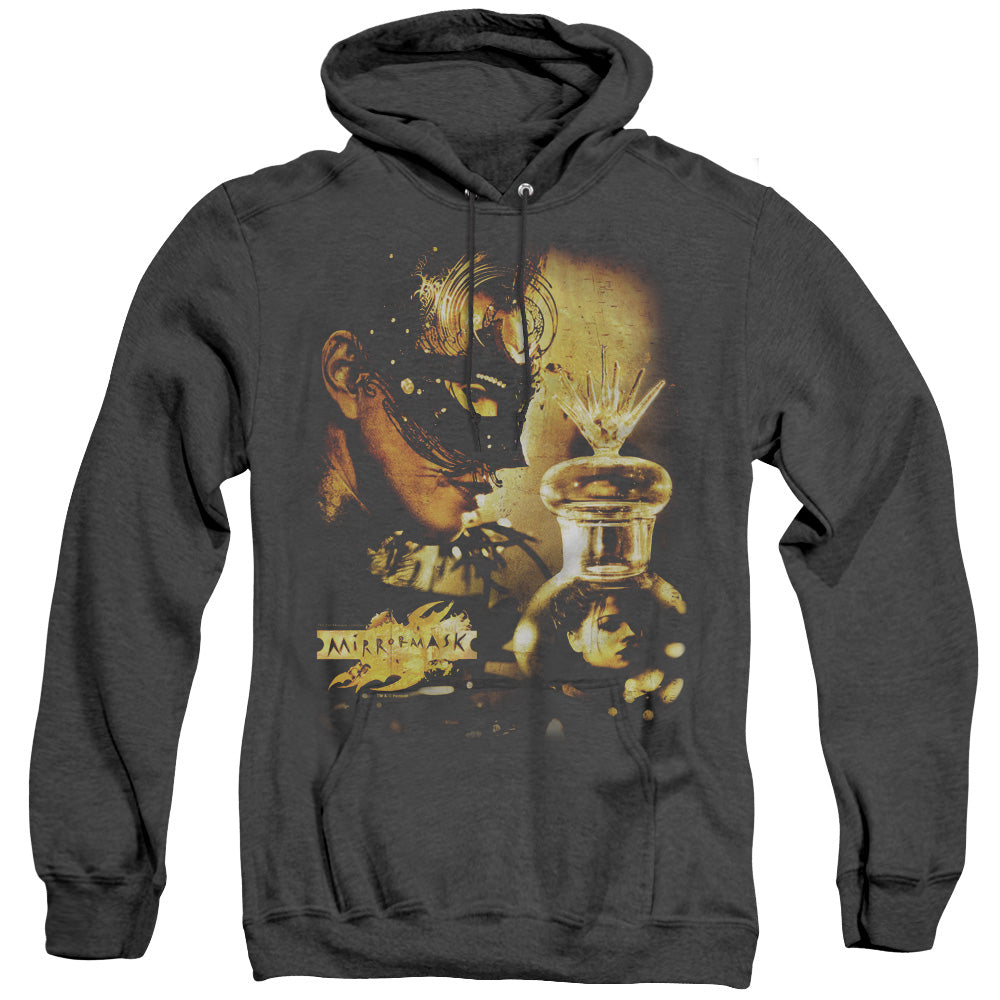 Mirrormask Trapped Mens Heather Hoodie Black Officially Licensed