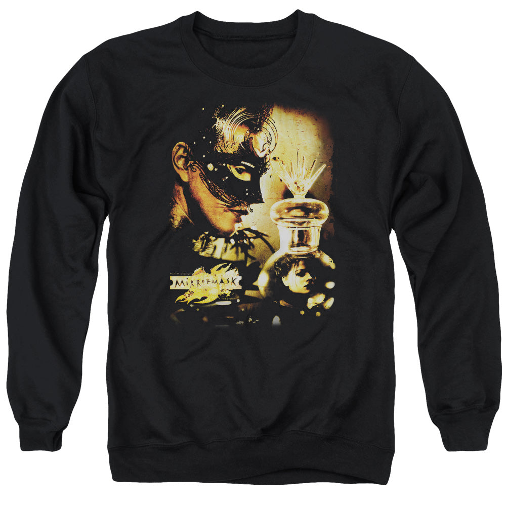 Mirrormask Trapped Mens Crewneck Sweatshirt Black
