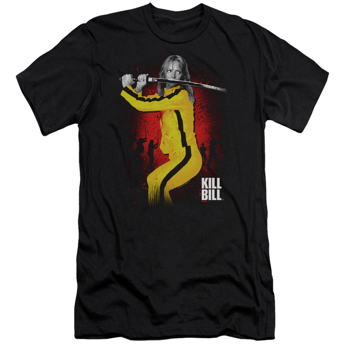 Kill Bill Surrounded Premium Bella Canvas Slim Fit Mens T Shirt Black