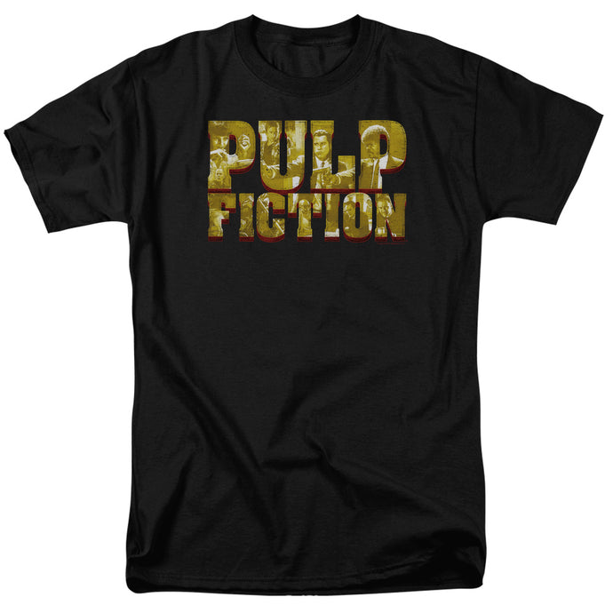 Pulp Fiction Pulp Logo Mens T Shirt Black