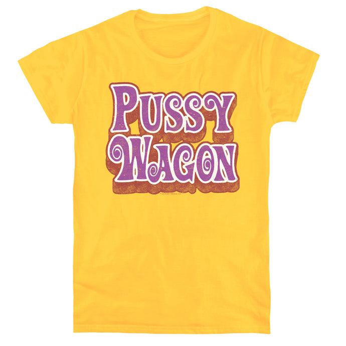 Kill Bill Wagon Womens T Shirt Yellow