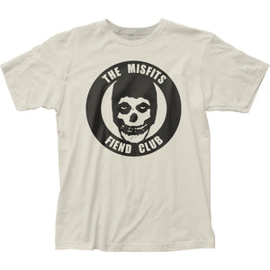 The Misfits Fiend Club White Mens T Shirt Vintage White