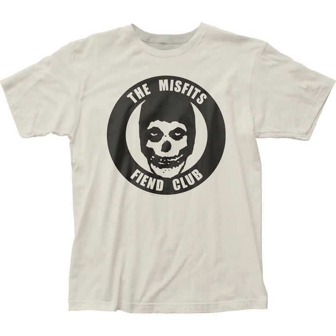 The Misfits Fiend Club White Mens T Shirt Vintage White